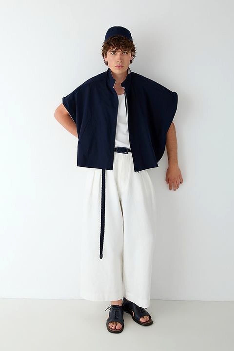 Pelerin Yelek, Lacivert — YEG Textile